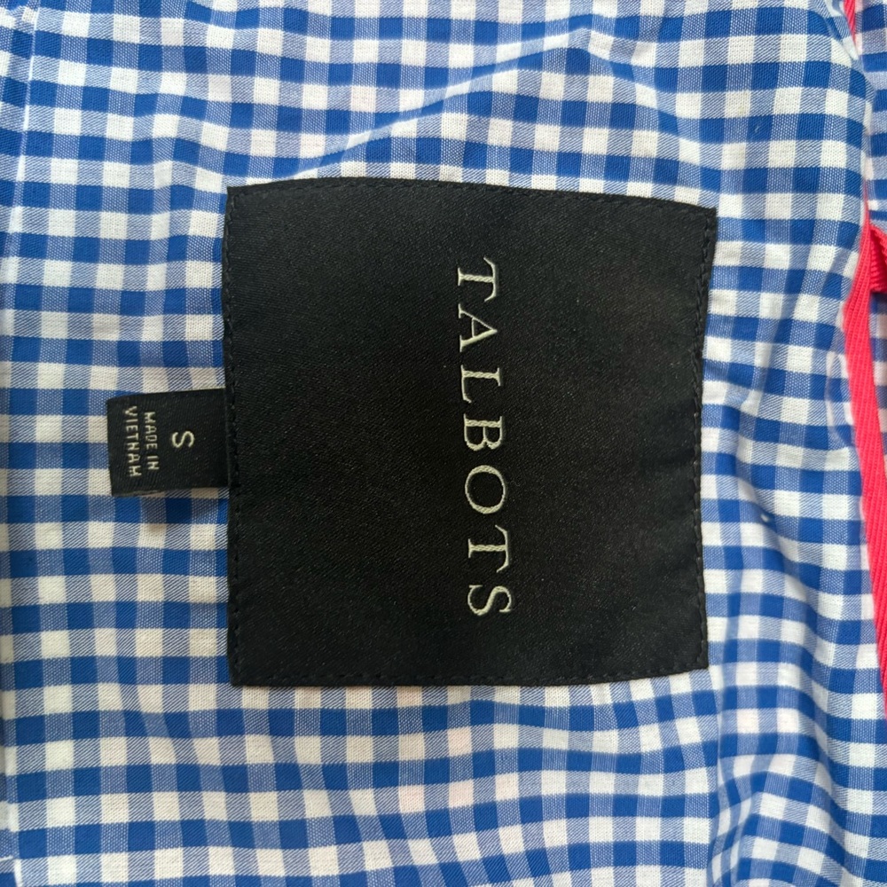 Talbots Spring Rain Jacket NWOT - Picture 3 of 5